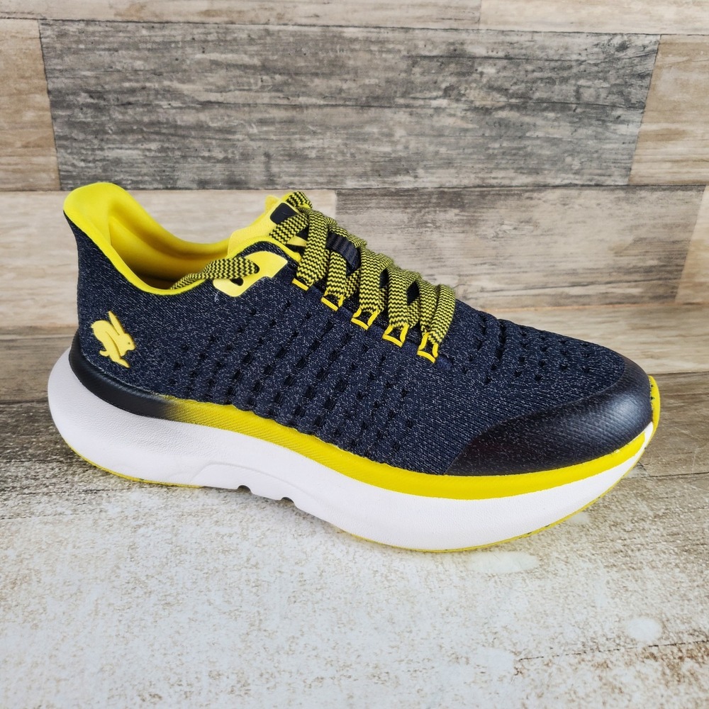 Rabbit Dream Chaser Womens Shoes Sz 6.5 Blasing Yellow Lace Up Round Toe Sneaker